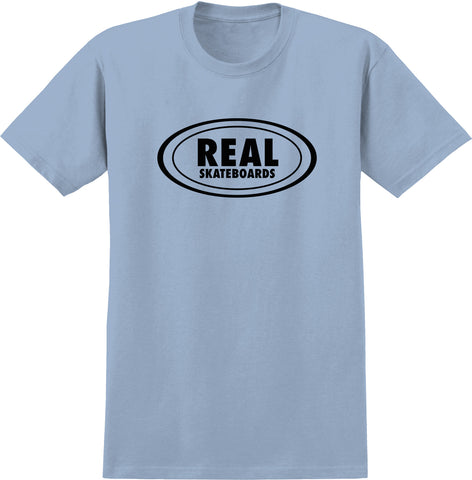 RL S/S OVL OUTLNE PWDR BL/BK