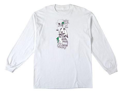 L/S SUN BIRD WHITE