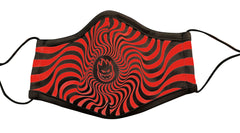 SF BIGHEAD SWIRL MASK BLACK/RED