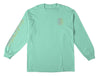 SF L/S SKATE LIKE A GIRL FADE (CELADON)