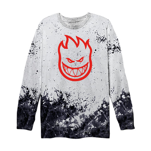 BIGHEAD WHITE/BLACK SPLATTER w/RED