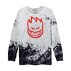 BIGHEAD WHITE/BLACK SPLATTER w/RED