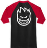 BIGHEAD DBL BLACK/RED RAGLAN