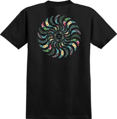 SF FLORAL CLASSIC SWIRL BLK S/S