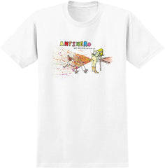 POROUS WALKER WHITE PREMIUM PRINT TEE