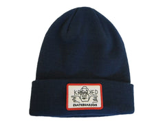 ARKETYPE PATCH NAVY BEANIE
