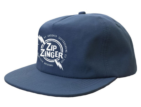 ZIP ZINGER SNAPBACK UNSTRUCTURED HAT