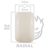 F4 99 OVERLAY RADIALS PNK/BLU