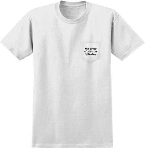 PMA POCKET TEE WHITE W/ BLK