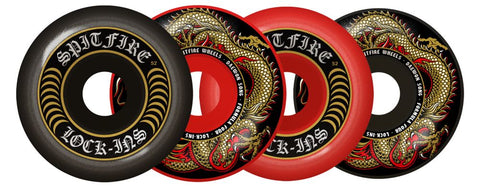 F4 99 DAEWON FURY LOCK-INS RED/BLACK MASHUP 52MM