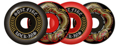 F4 99 DAEWON FURY LOCK-INS RED/BLACK MASHUP 52MM