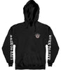 SF HD BRN & DSTRY SLV BLK/WT HOODIE