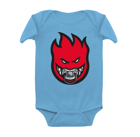 PACI-FIRE LT BLUE ONESIE