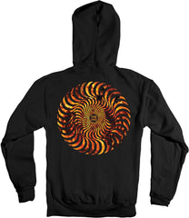 FLAME FILL SWIRL PULLOVER HOOD