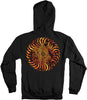 FLAME FILL SWIRL PULLOVER HOOD