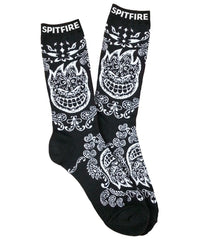 PAISLEY BLK SOCK