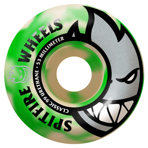 BIGHEAD 99DU GREEN SWIRLS 53MM