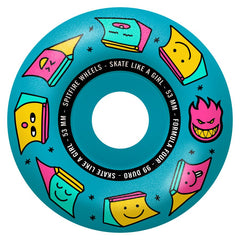 F4 99 SKATE LIKE A GIRL RADIAL BLUE 53MM