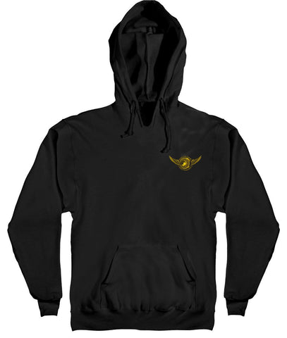 SF x AH CLASSIC EAGLE BLACK HOODIE