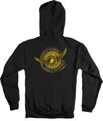 SF x AH CLASSIC EAGLE BLACK HOODIE