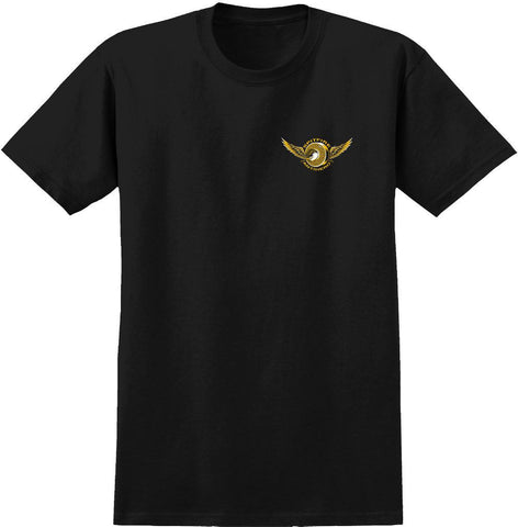 SF x AH CLASSIC EAGLE BLACK TEE