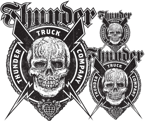 Thunder Por Vida Die Cut Sticker